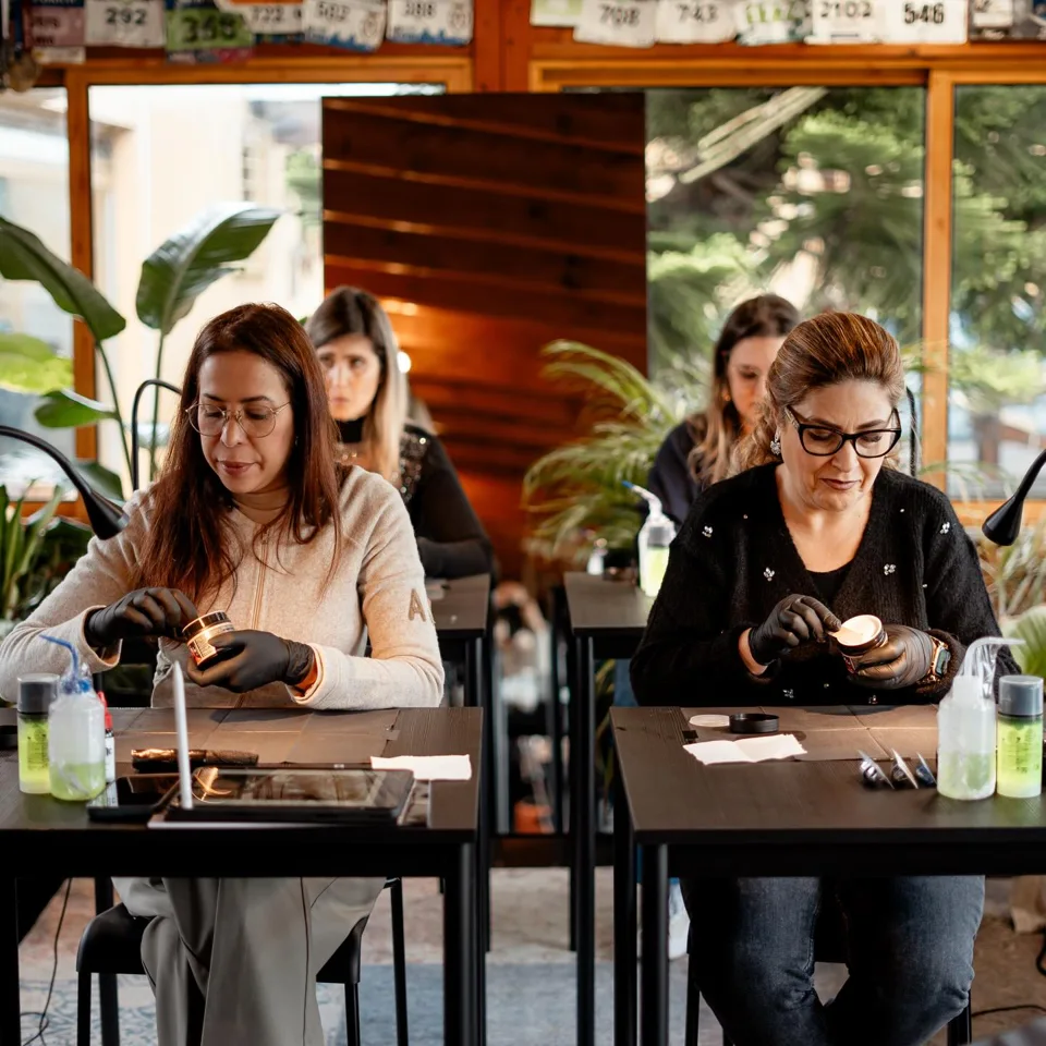 Momentos de aprendizagem e partilha no Bootcamp