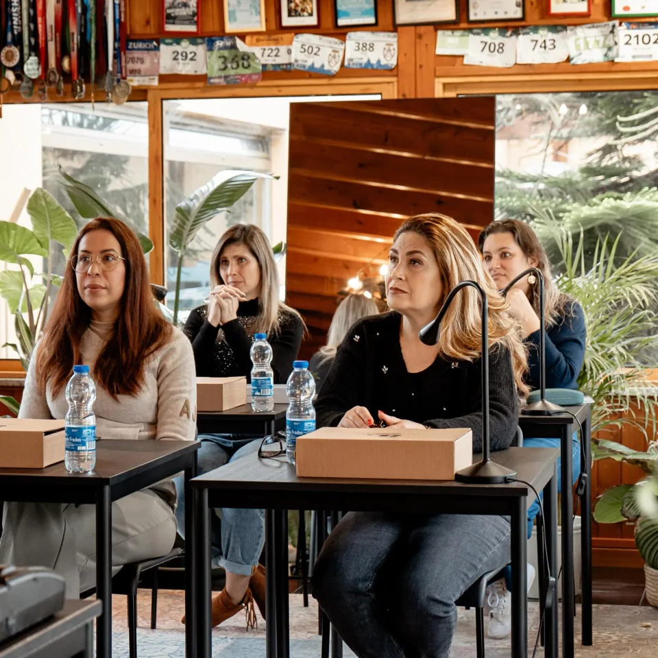 Momentos de aprendizagem e partilha no Bootcamp