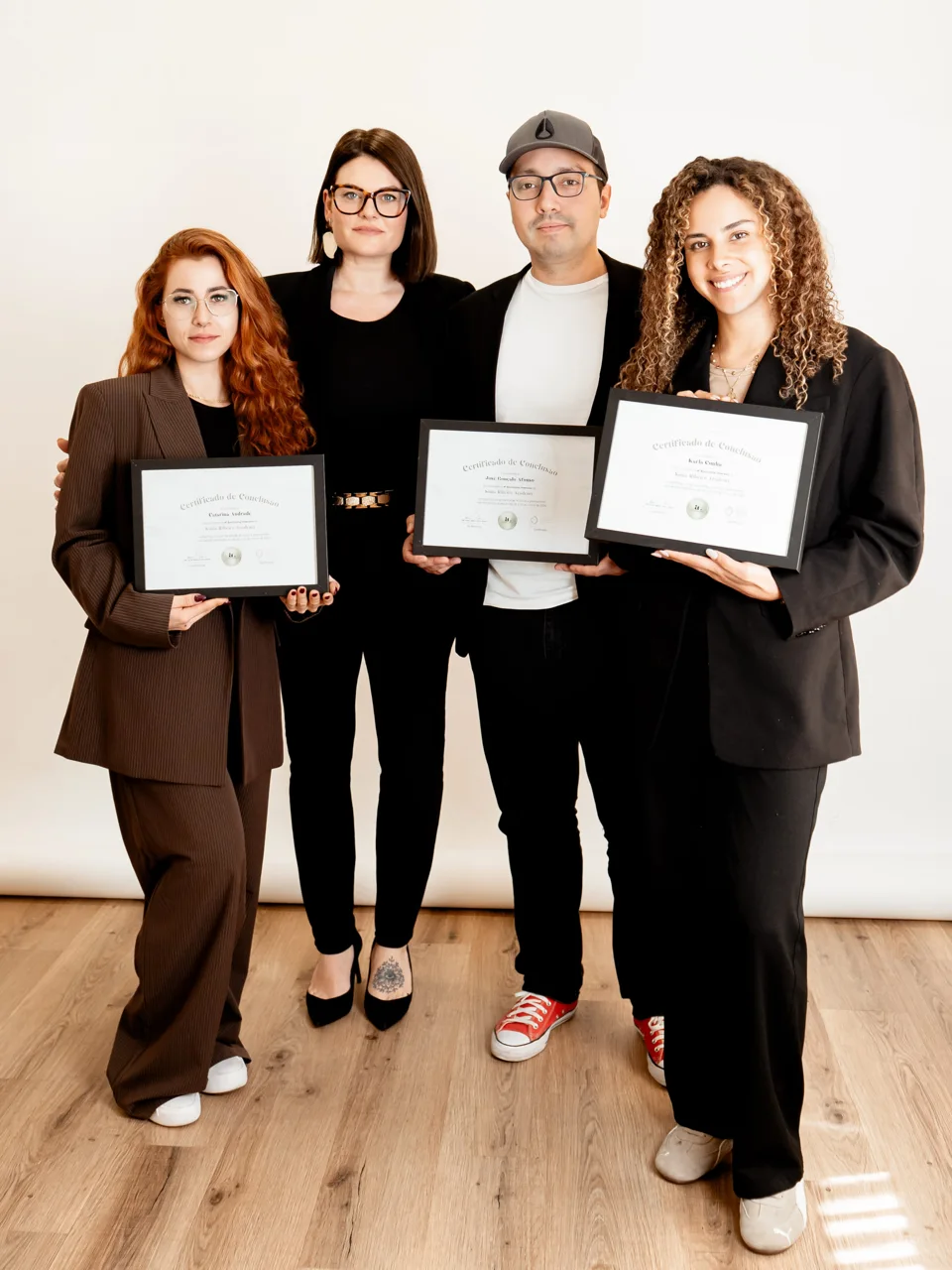 Alunos e certificados