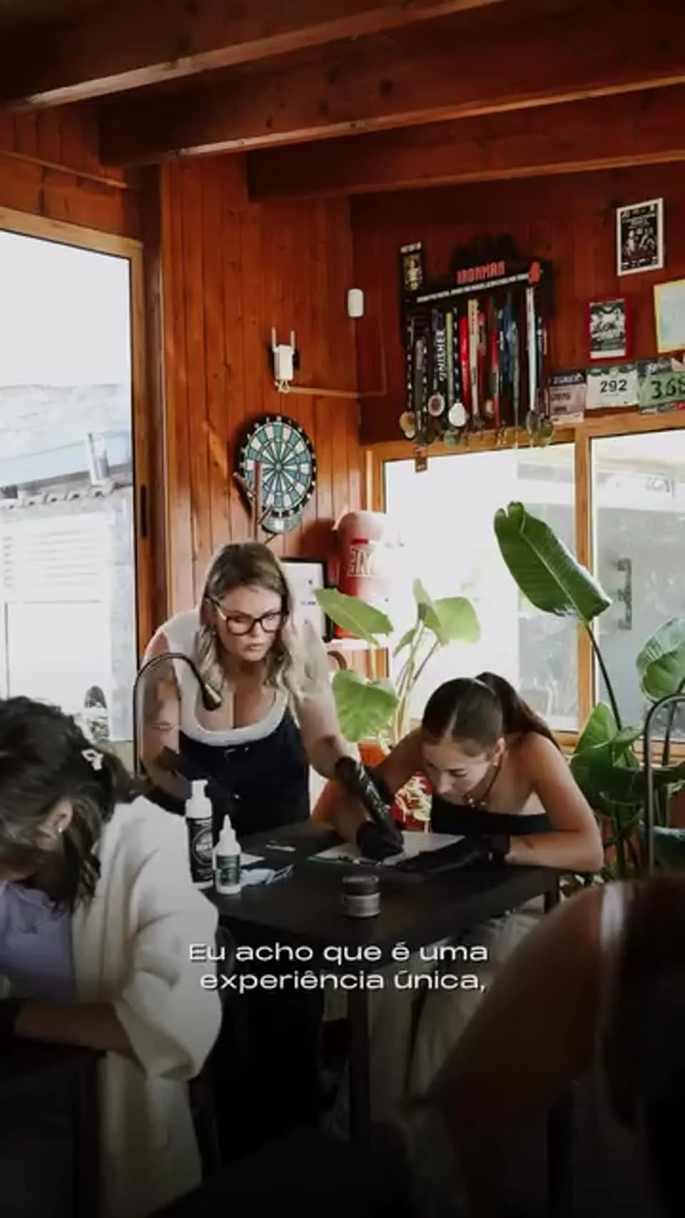Andreia · experiência na Academy