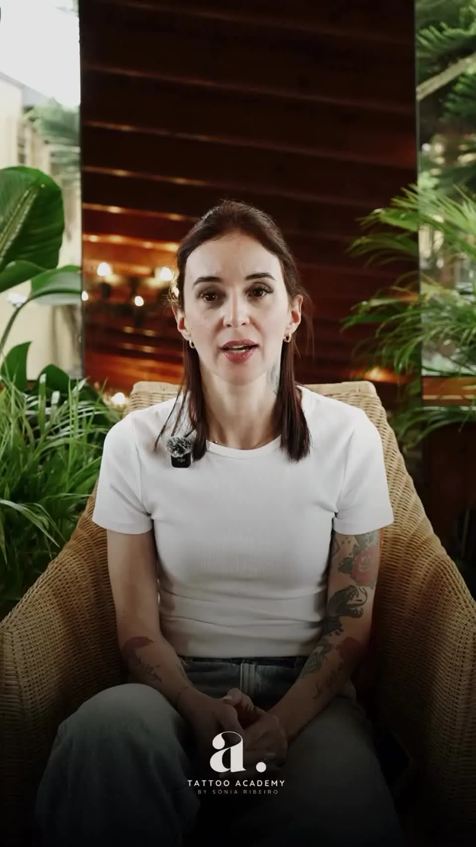 Tânia · experiência na Academy