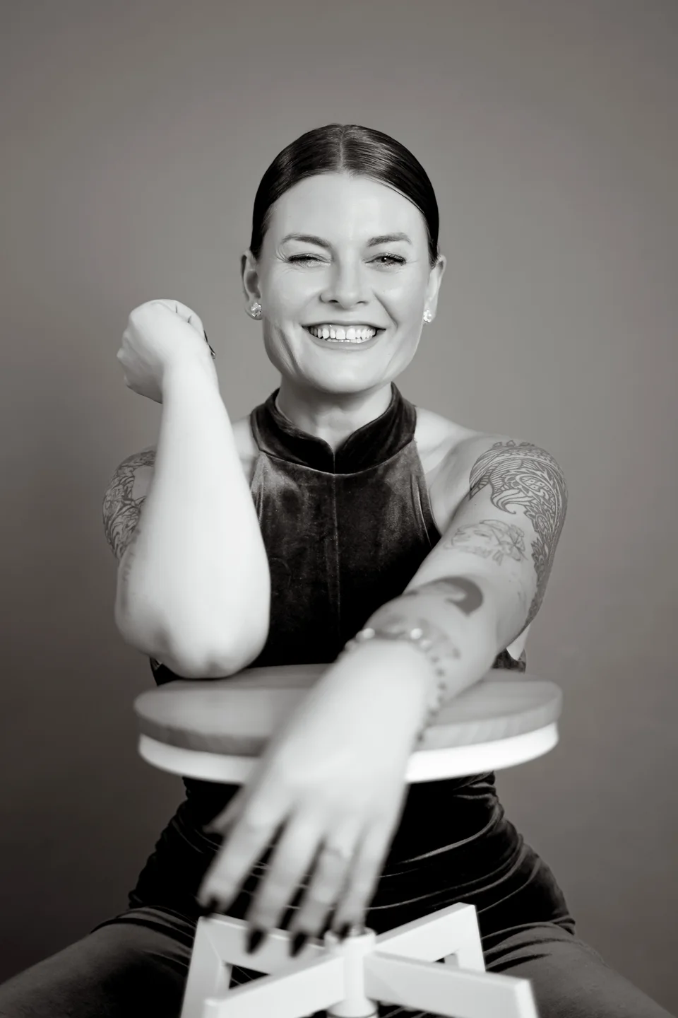 Sónia Ribeiro, de sorriso aberto.