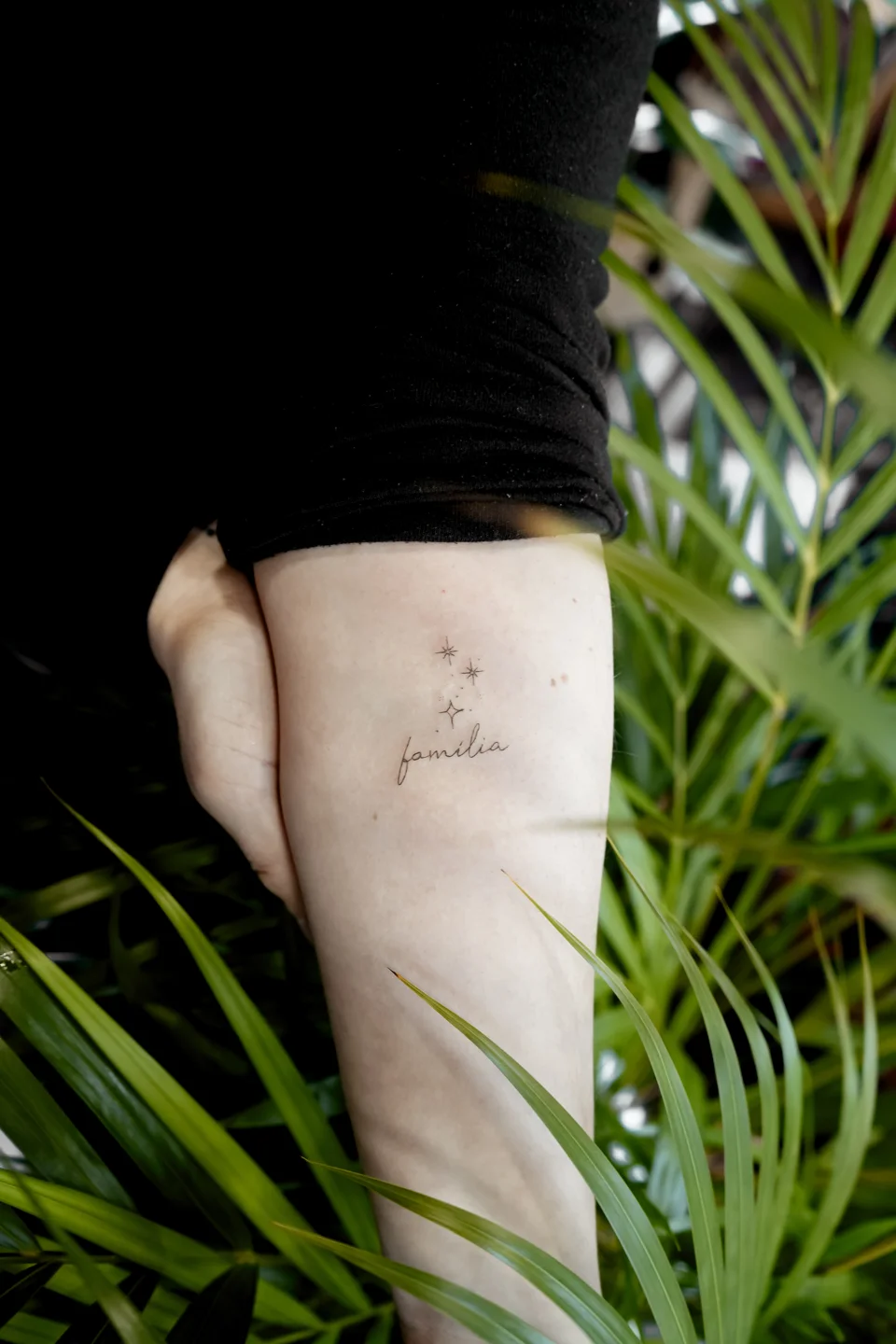 Tatuagem realizada por alunos da Academy.